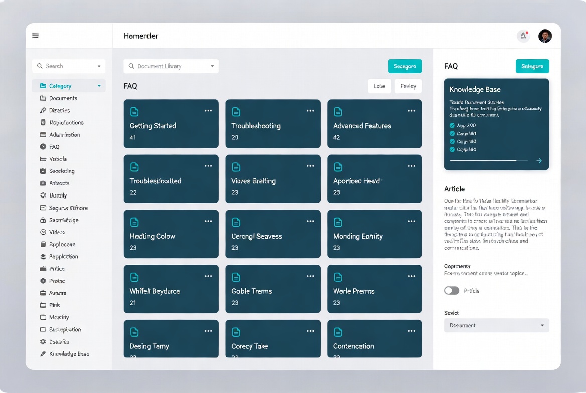 Knowledge base content map