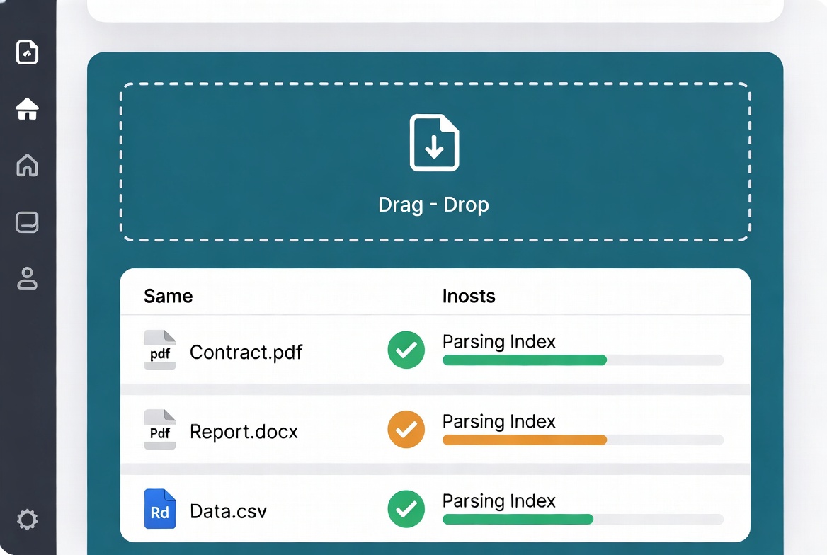 Knowledge import workflow